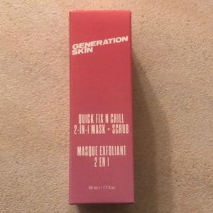 Generation Skin Quick Fix N Chill 2 in 1 Mask + Scrub